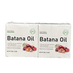 2 Pack 100% Natural Batana Oil Each 4.23 oz Hair & Scalp Health NEW